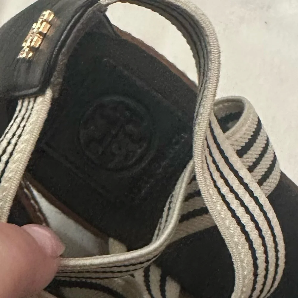 Tory Burch Women's Frieda Platform Wedge Espadrille Sandals Size 8.5M